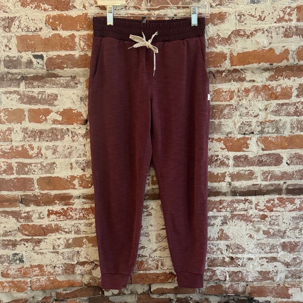 Vuori Ribbed Performance Jogger Fig Heather XXS - Picture 3 of 9